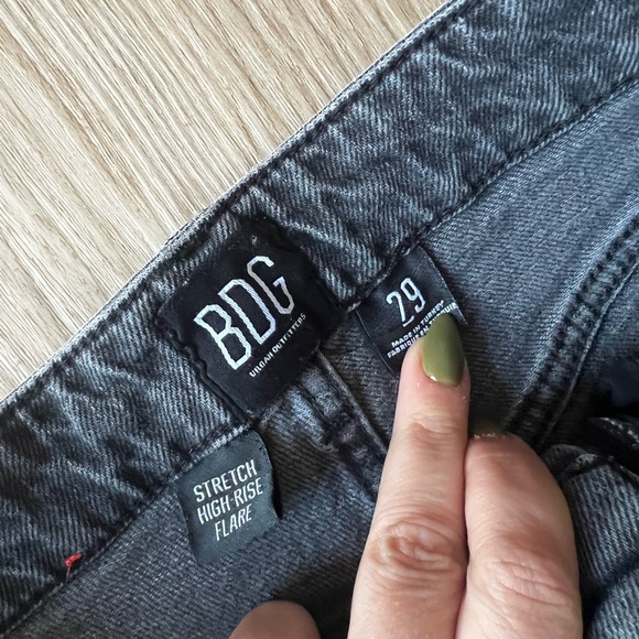 BDG Stretch High-Rise Flare Denim Jeans - Picture 5 of 7